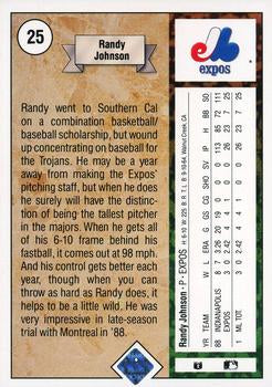 1989 Upper Deck #25 Randy Johnson PSA 9