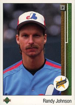 1989 Upper Deck #25 Randy Johnson PSA 9