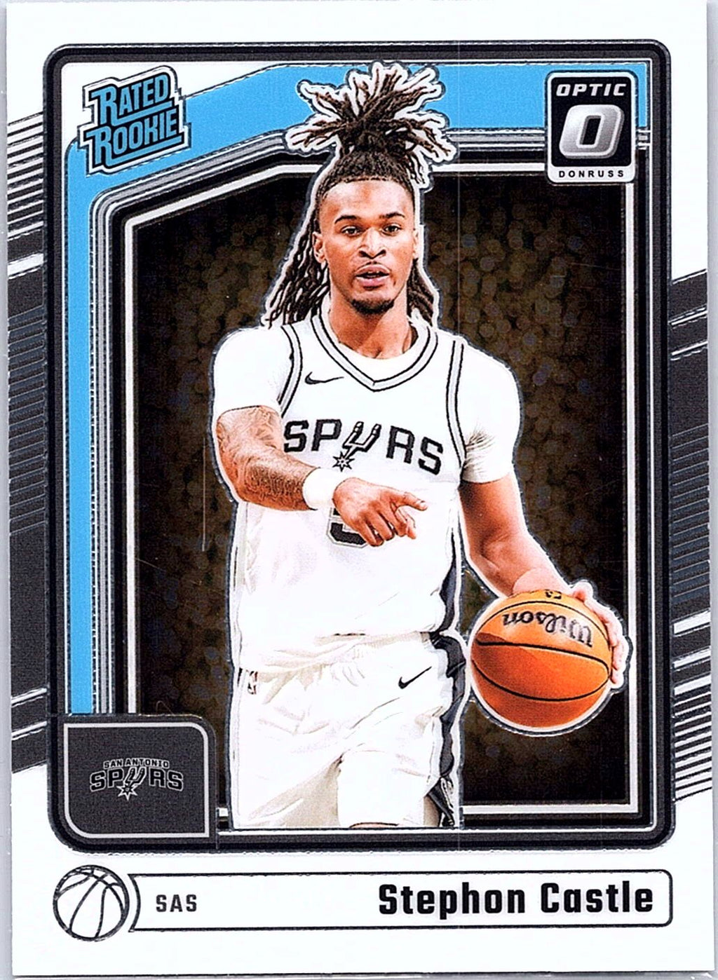 2024-25 Donruss Optic #254 Stephon Castle