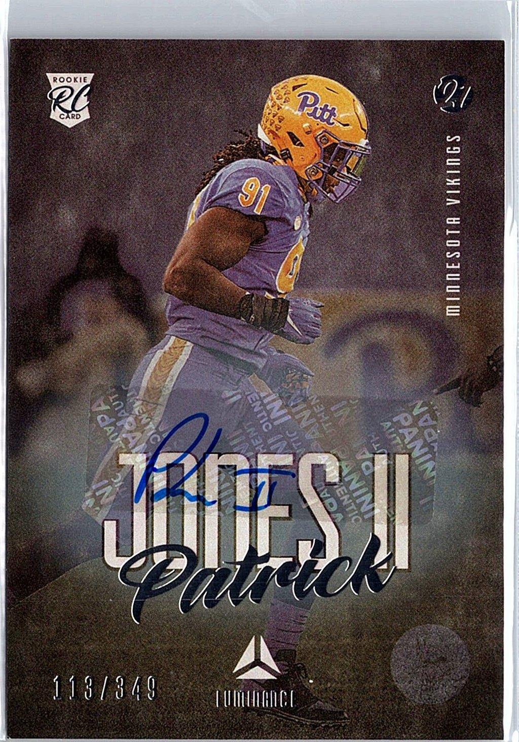 2021 Panini Luminance #171 Patrick Jones II Autographs #/349