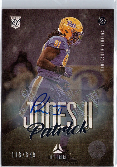 2021 Panini Luminance #171 Patrick Jones II Autographs #/349