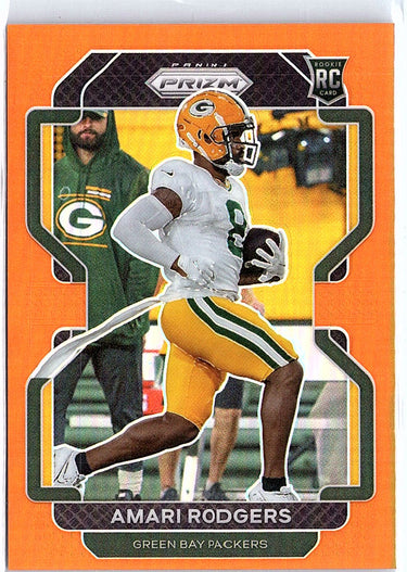 2021 Panini Prizm #405 Amari Rodgers Orange #/249