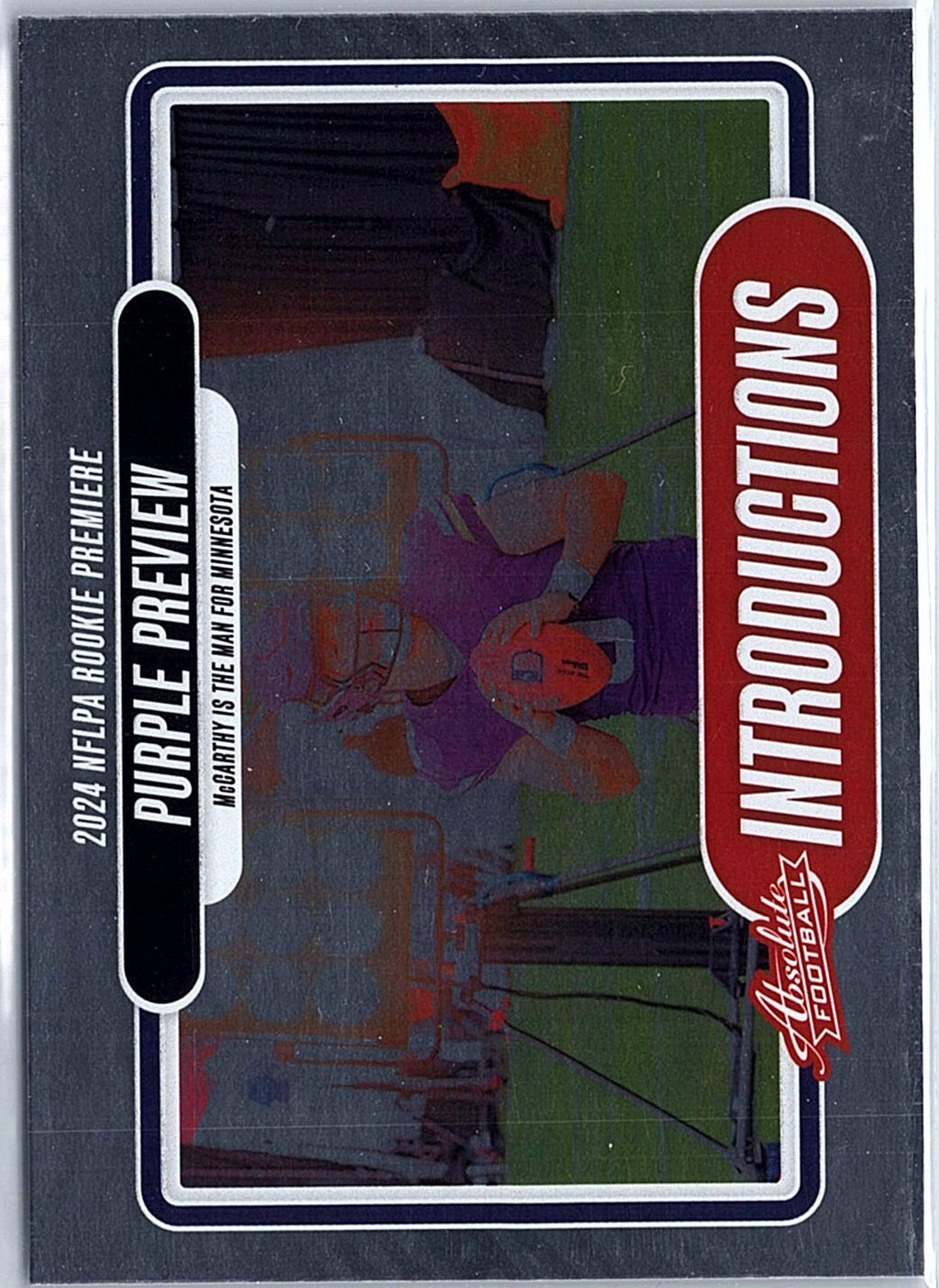 2024 Panini Absolute #I-JMY J.J. McCarthy Introductions