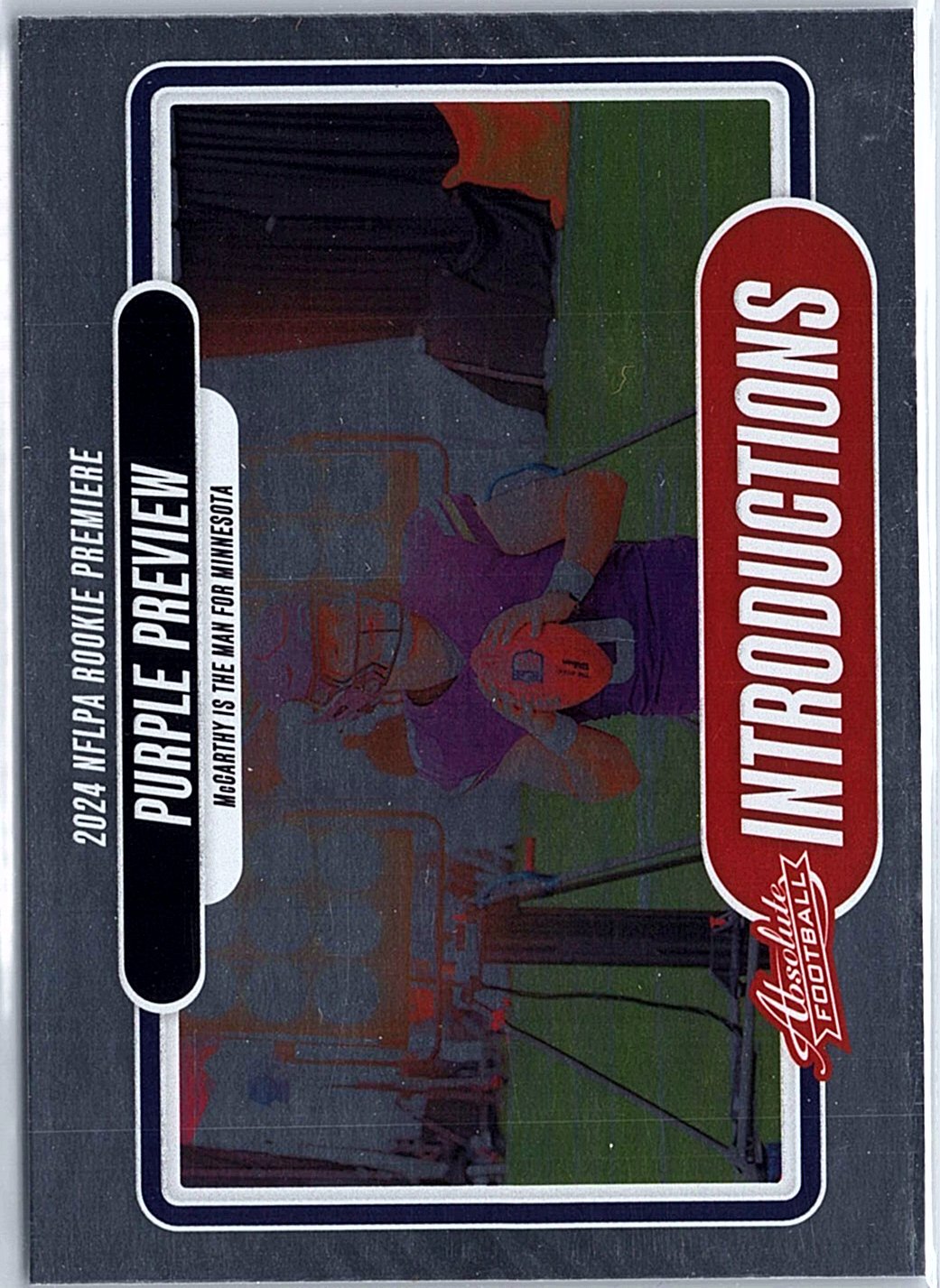 2024 Panini Absolute #I-JMY J.J. McCarthy Introductions