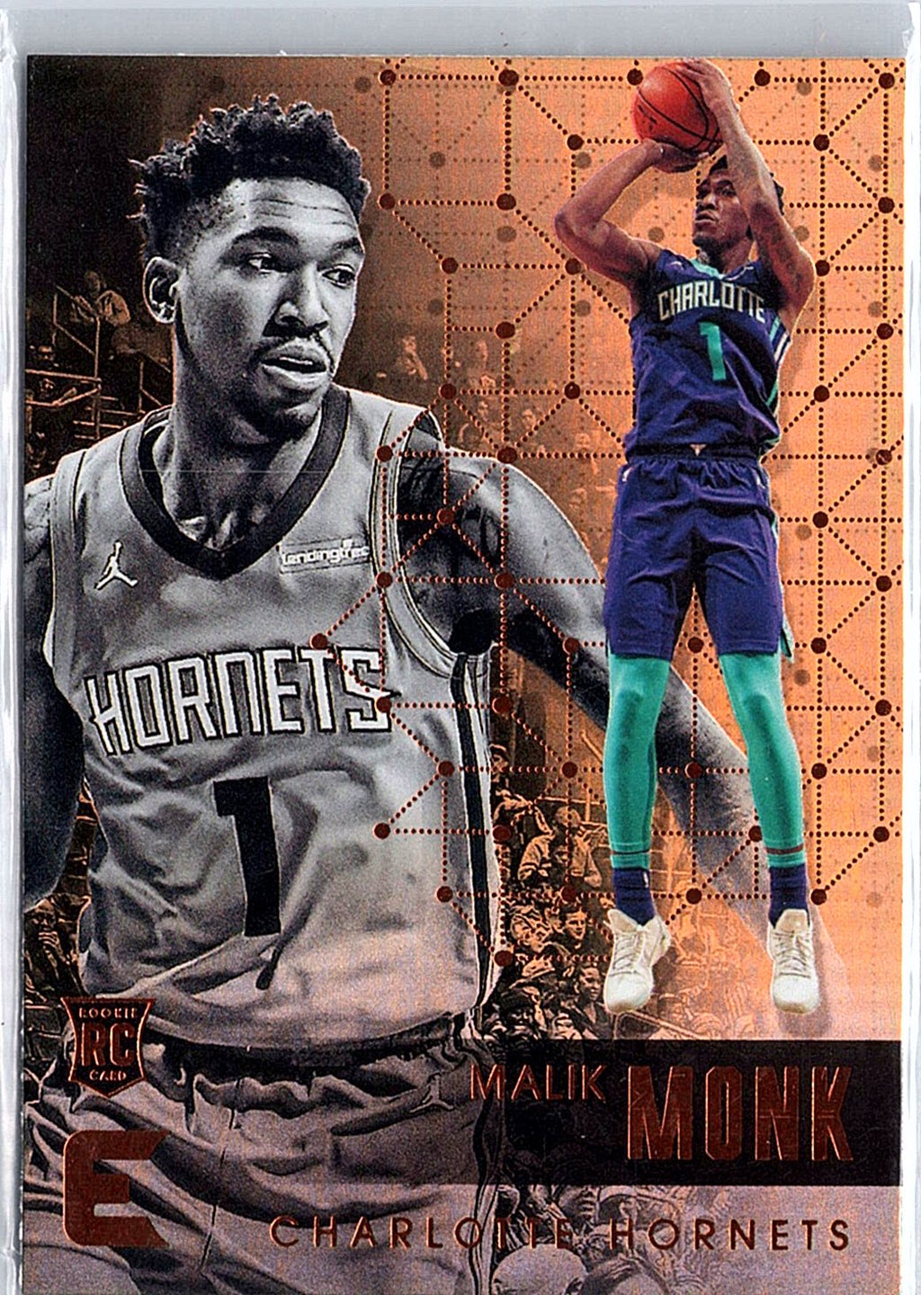 2017-18 Panini Essentials #91 Malik Monk Orange