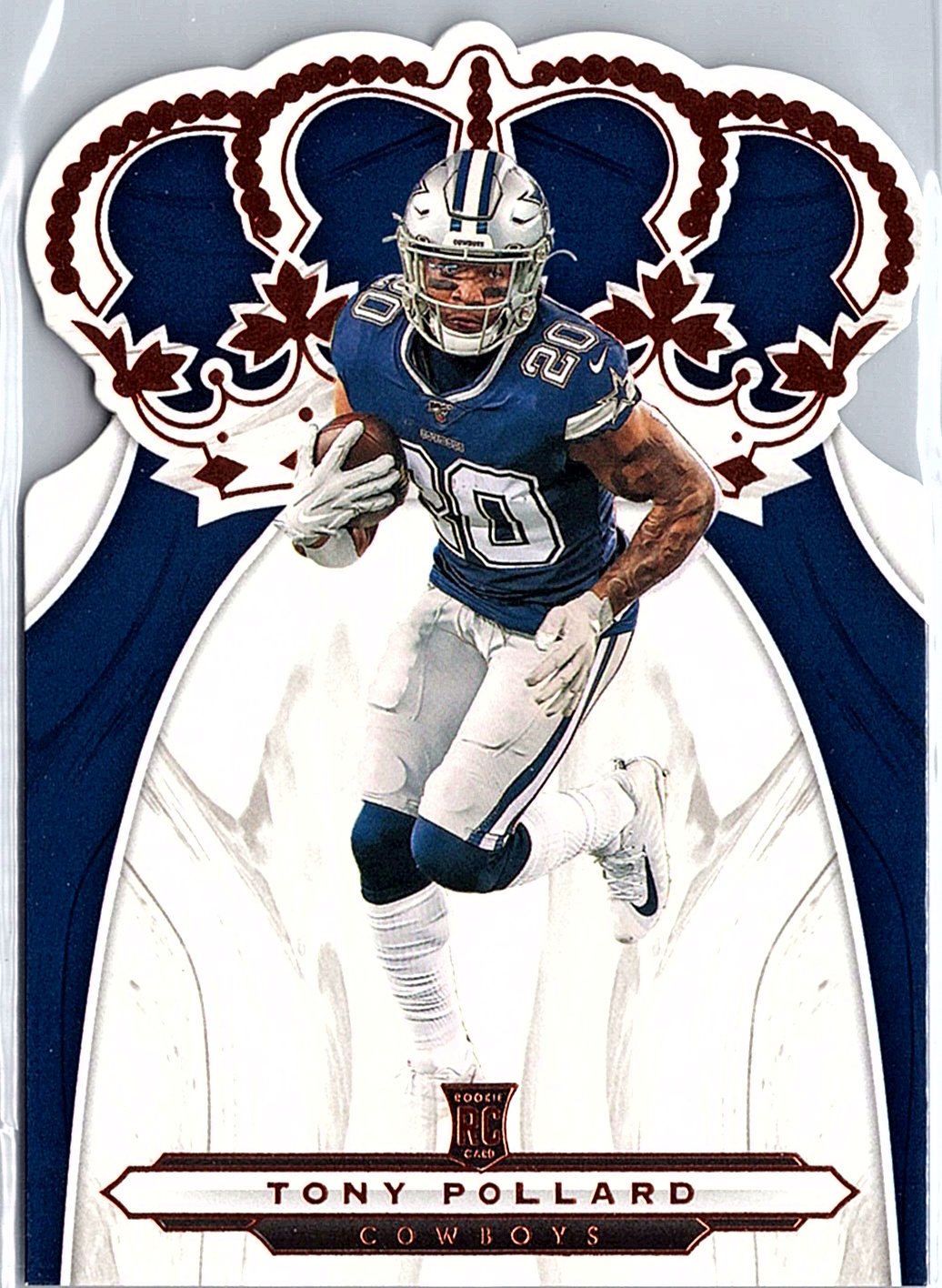 2019 Panini Chronicles #CR-6 Tony Pollard Crown Royale