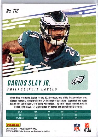 2021 Panini Prestige #112 Darius Slay Jr. Xtra Points Premium Red #/299