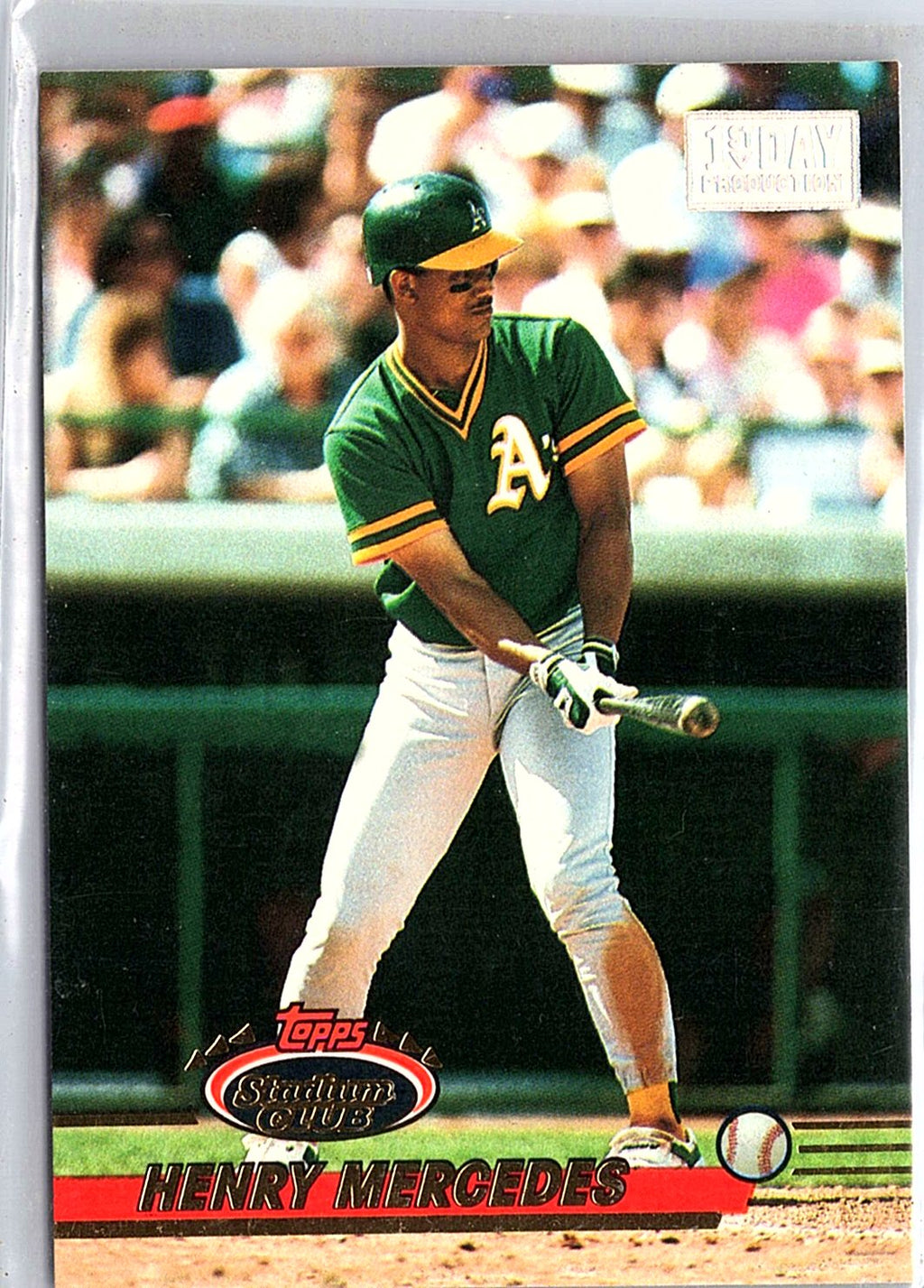 1993 Stadium Club #733 Henry Mercedes First Day Production