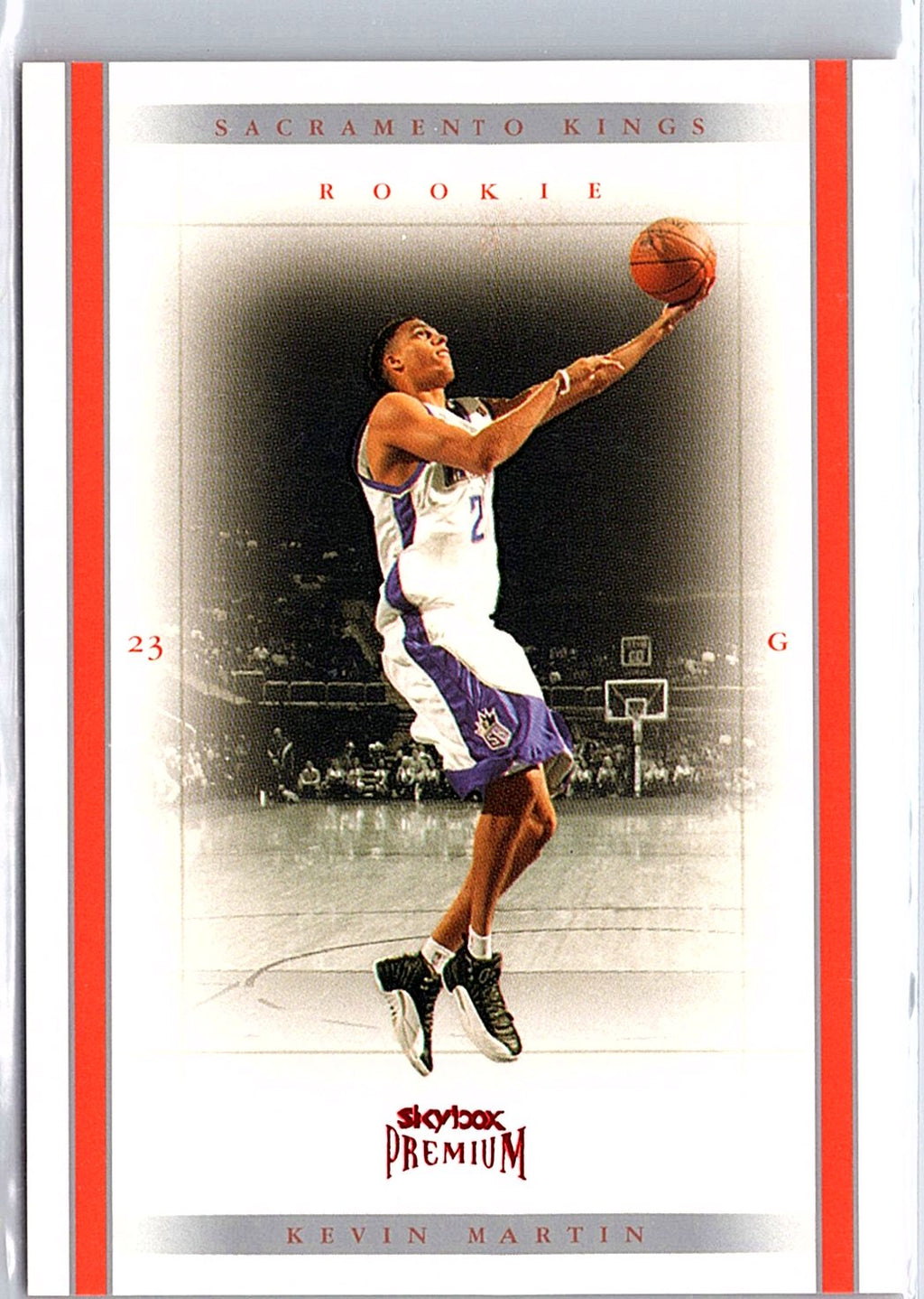 2004-05 SkyBox Premium #100 Kevin Martin Ruby #/75