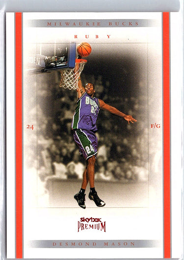 2004-05 SkyBox Premium #30 Desmond Mason Ruby #/75
