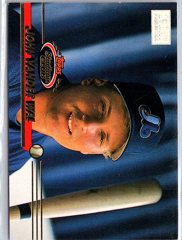 1993 Stadium Club #442 John Vander Wal First Day Production