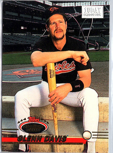1993 Stadium Club #326 Glenn Davis First Day Production