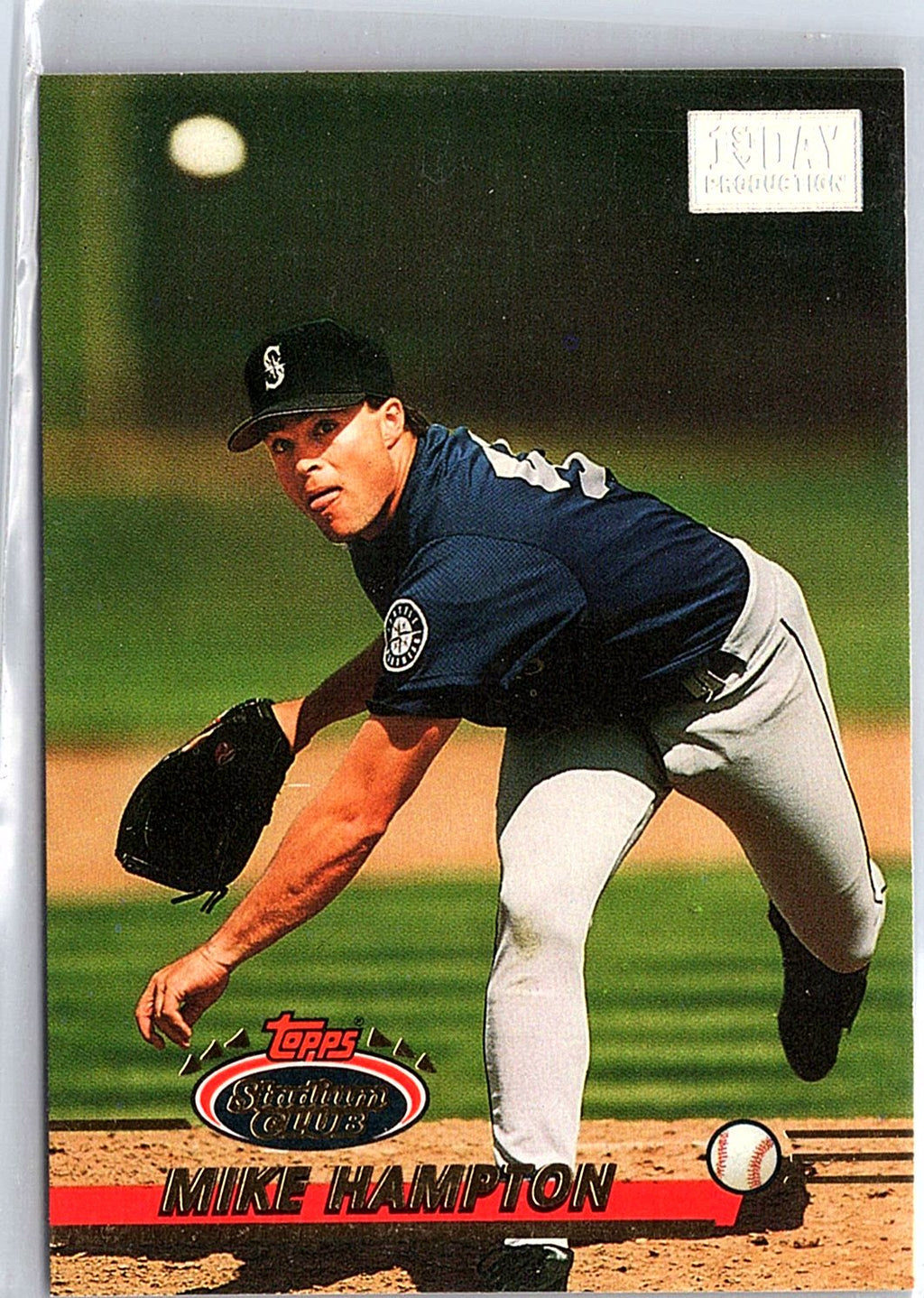1993 Stadium Club #731 Mike Hampton First Day Production