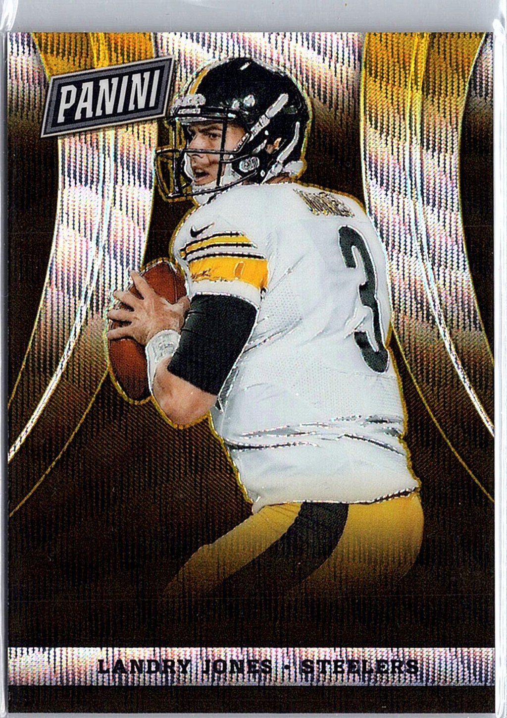 2014 Panini National Convention VIP Party #52 Landry Jones Gold Pulsar #/10