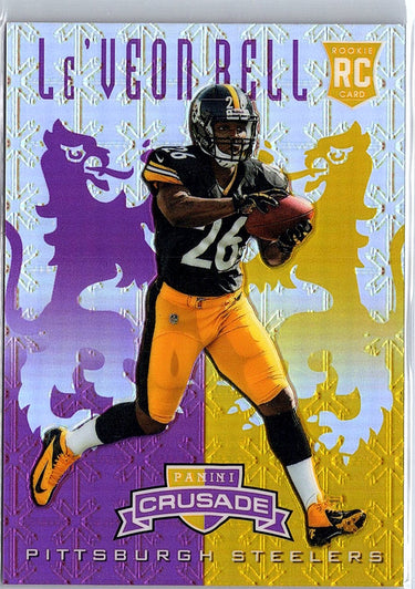2013 Panini Rookies & Stars #20 Le'Veon Bell Rookie Crusade Purple #/49