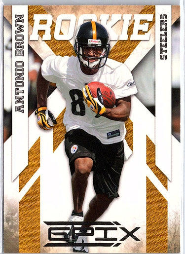 2010 Panini Epix #107 Antonio Brown