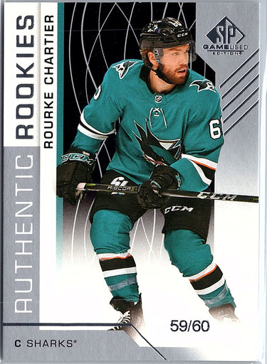 2018-19 SP Game Used #158 Rourke Chartier #/60