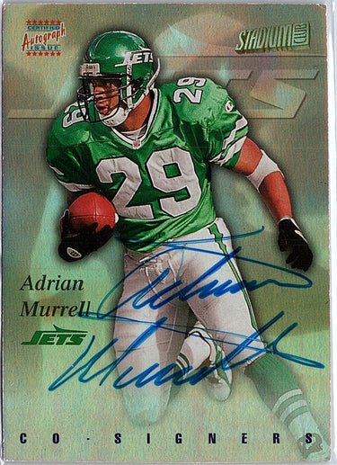 1997 Stadium Club #CO94 Adrian Murrell / Leeland McElroy AU Co-Signers