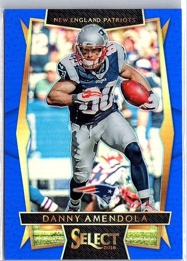 2016 Panini Select #90 Danny Amendola Blue Prizm #/149