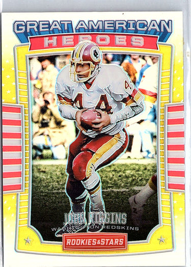 2017 Panini Rookies & Stars #22 John Riggins Great American Heroes Gold #/10