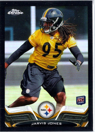 2013 Topps Chrome #31 Jarvis Jones Black Refractors #/299
