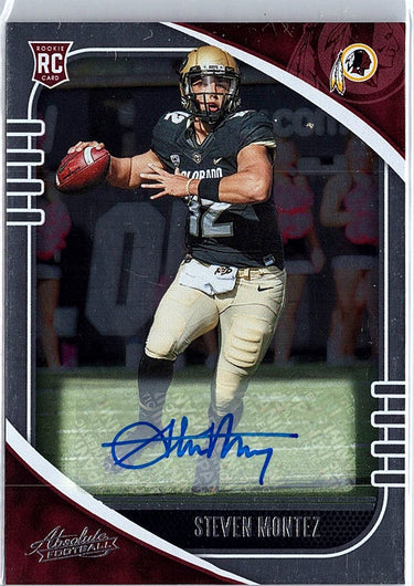 2020 Panini Absolute #179 Steven Montez Signature Rookies