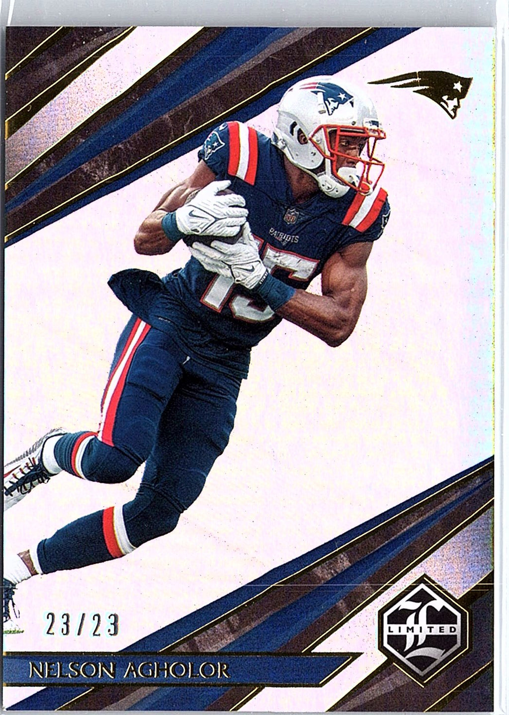 2021 Panini Limited #64 Nelson Agholor Holographic Spotlight #/23