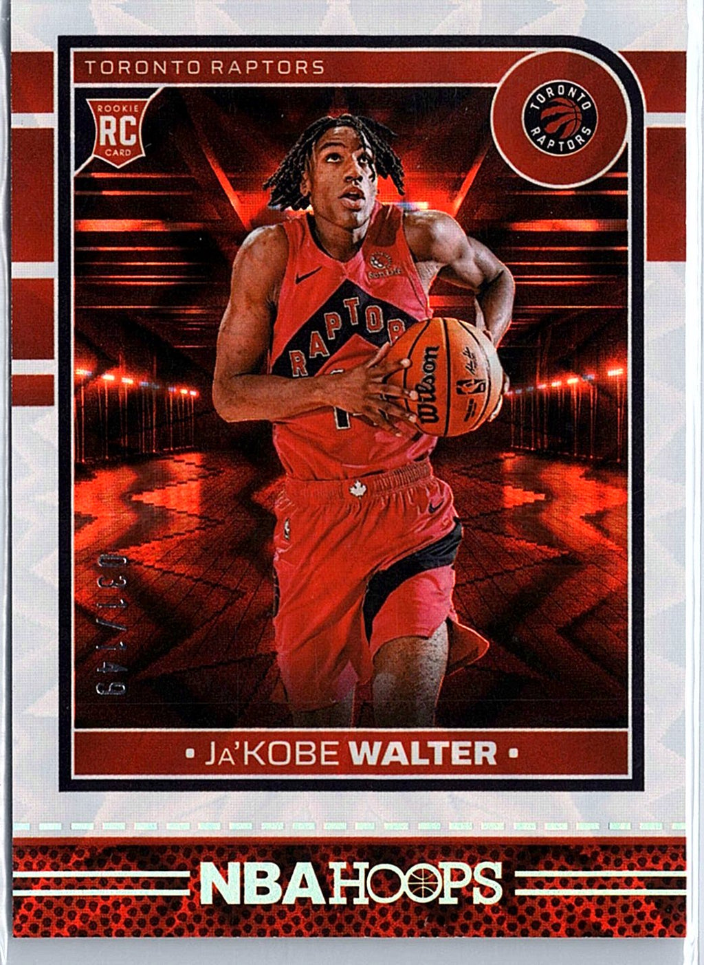 2024-25 Hoops #249 Ja'Kobe Walter White Explosion #/149
