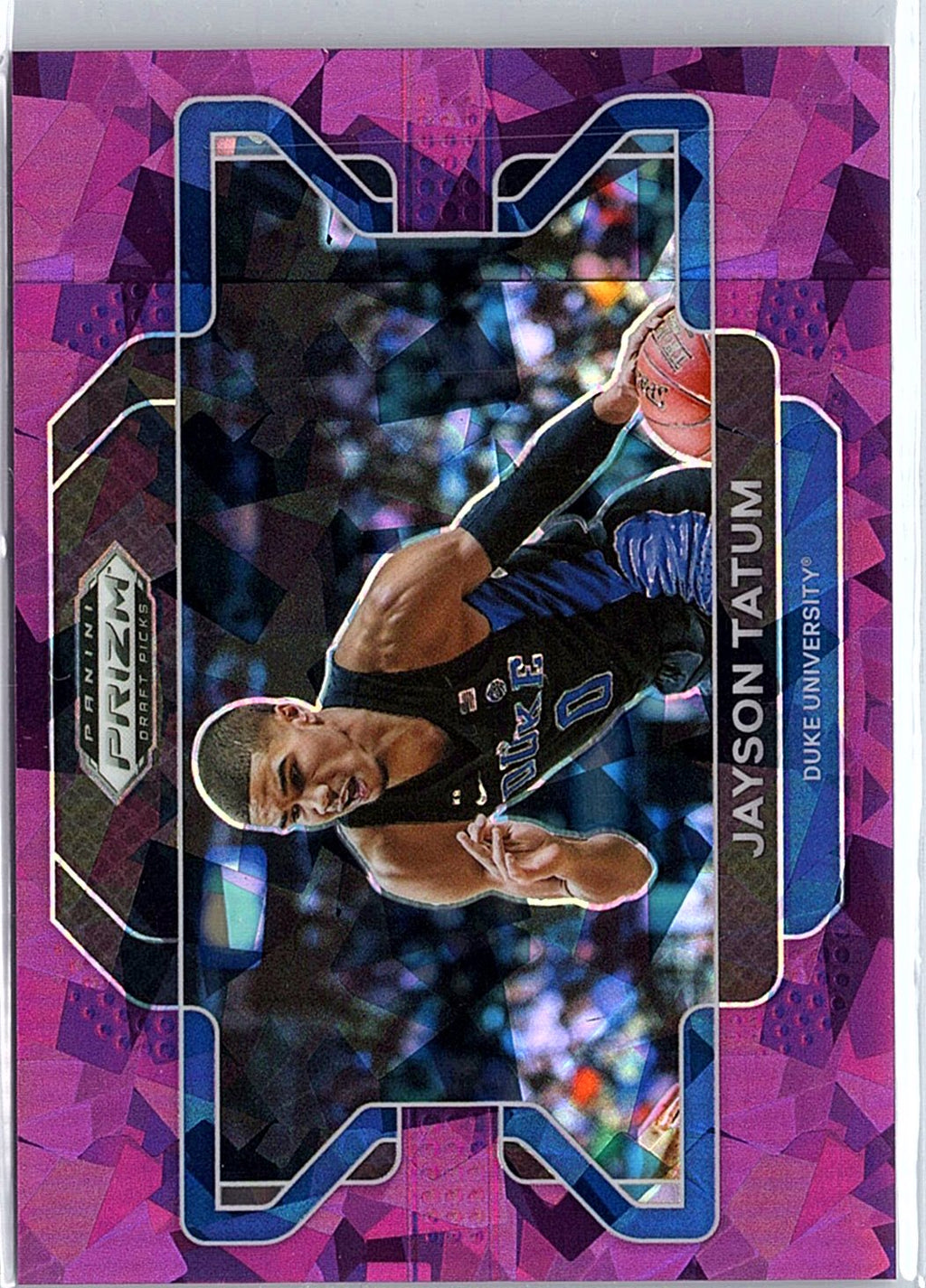 2022 Panini Prizm Draft Picks #23b Jayson Tatum Purple Ice #/149
