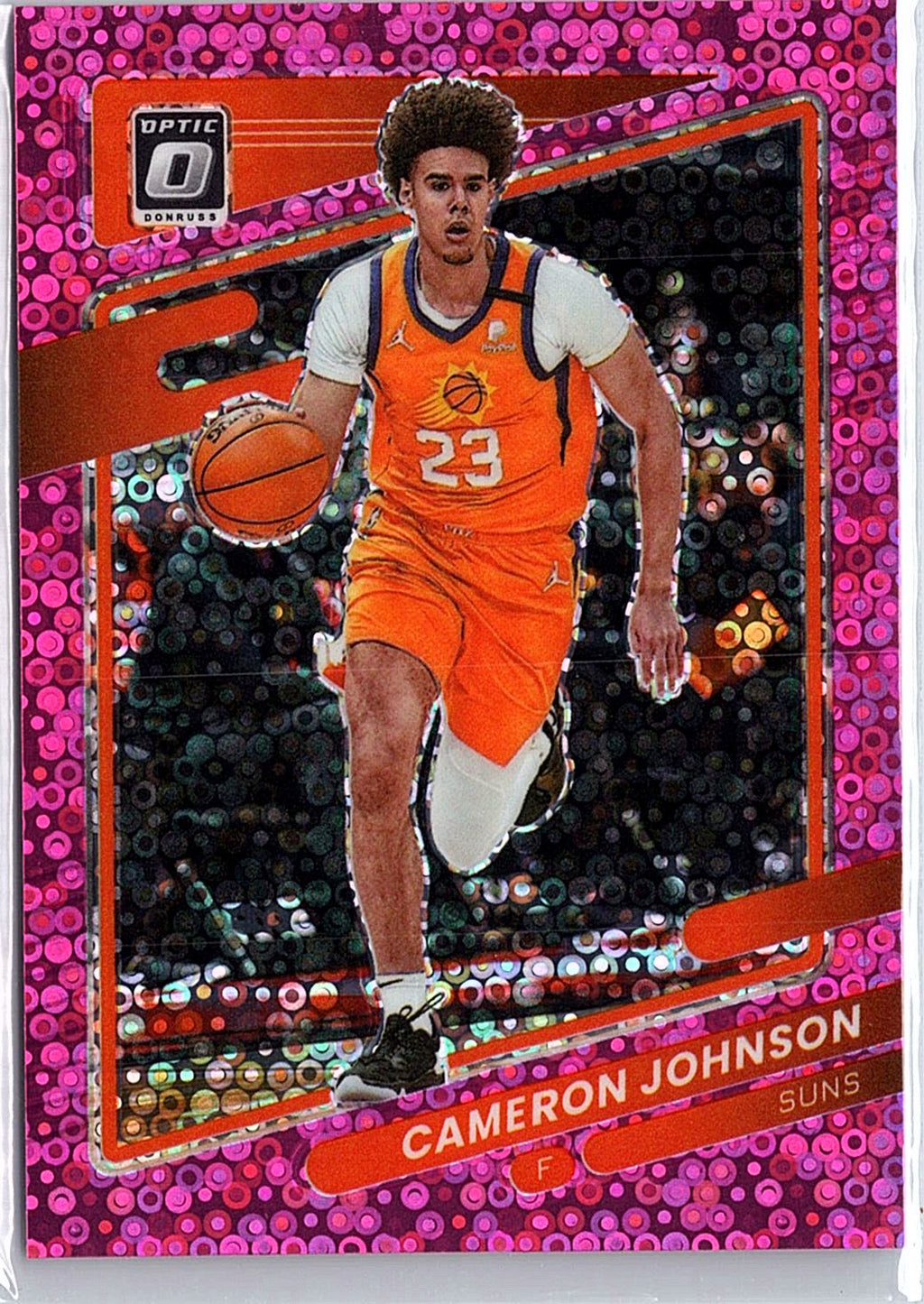 2021-22 Donruss Optic #34 Cameron Johnson Fast Break Pink #/20