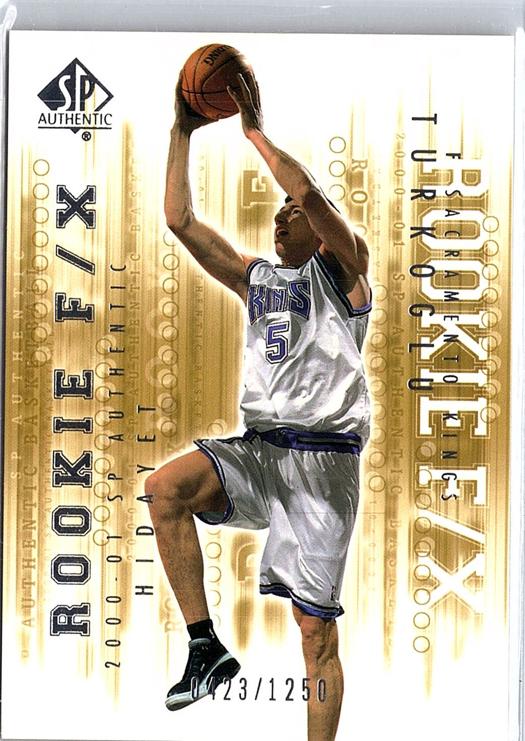 2000-01 SP Authentic #106 Hidayet Turkoglu #/1250