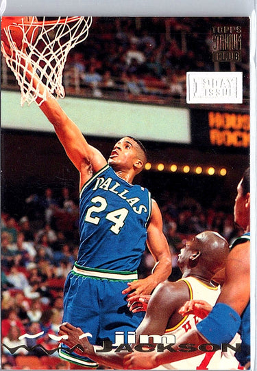1993-94 Stadium Club #326 Jim Jackson First Day Issue