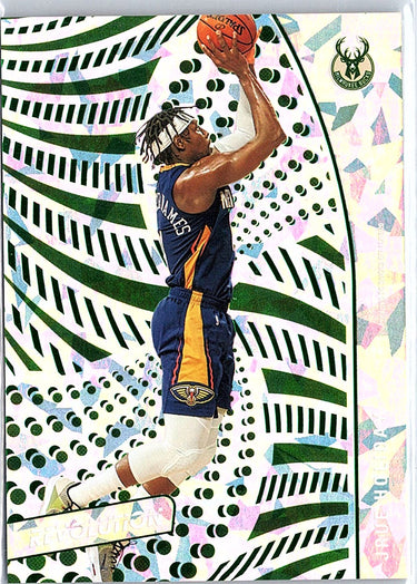 2020-21 Panini Revolution #82 Jrue Holiday Chinese New Year Emerald #/88