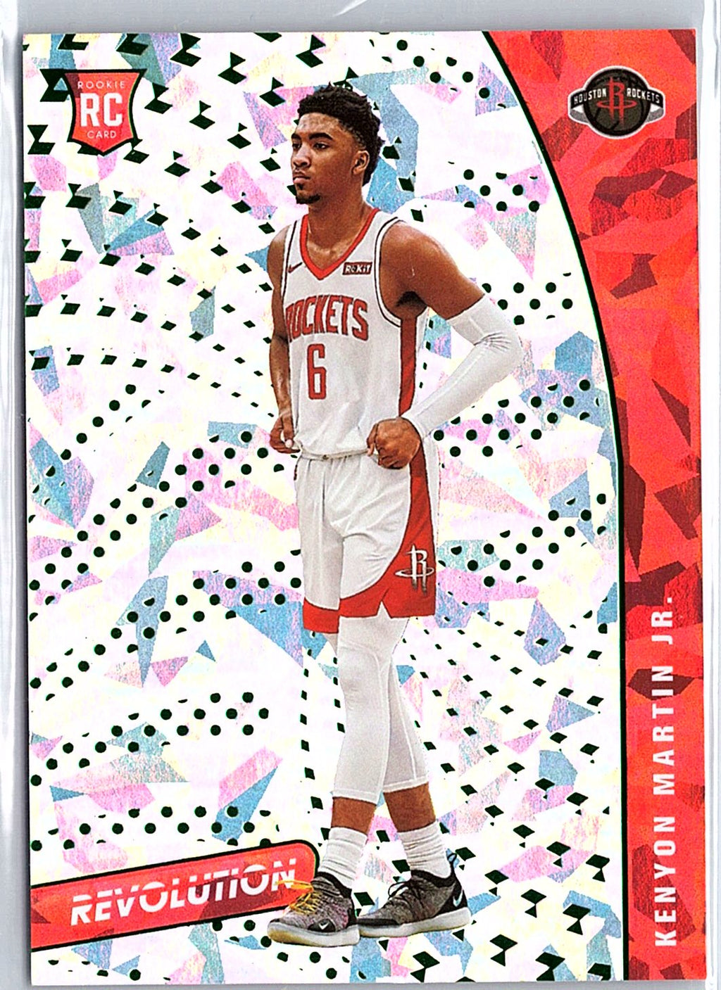 2020-21 Panini Revolution #109 Kenyon Martin Jr. Chinese New Year Emerald #/88