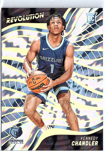 2022-23 Panini Revolution #129 Kennedy Chandler Asia Holo Silver #/75