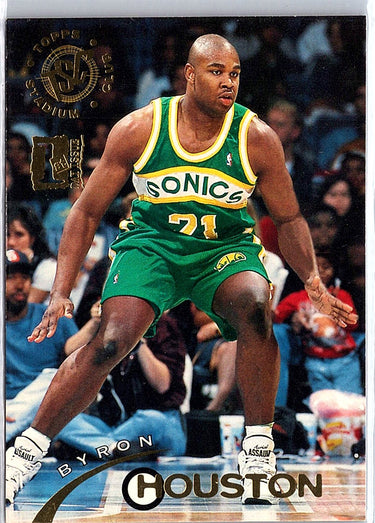 1994-95 Stadium Club #261 Byron Houston 1st Day Issue