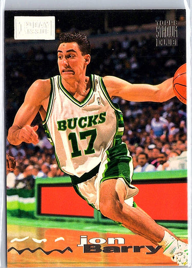 1993-94 Stadium Club #70 Jon Barry First Day Issue