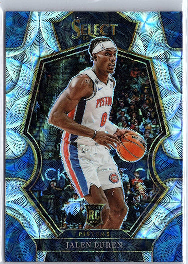 2022-23 Panini Select #176 Jalen Duren Scope Prizms