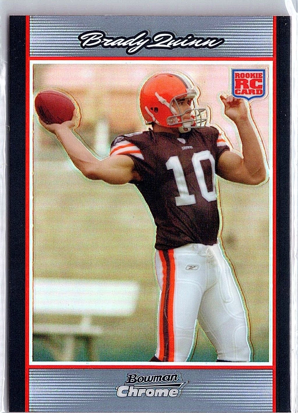 2007 Bowman #112 Brady Quinn Refractor