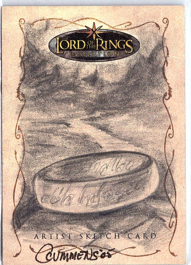 Topps Lord of the Rings Artist Originals Sketch #/1