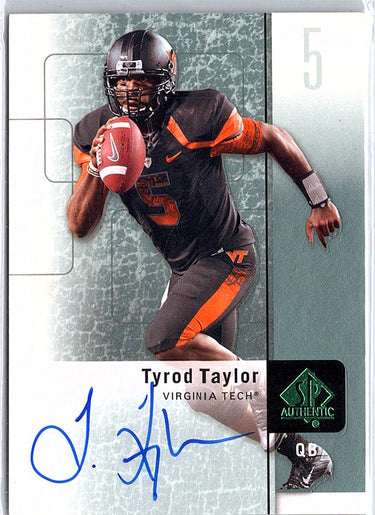 2011 SP Authentic #1 Tyrod Taylor Autographs
