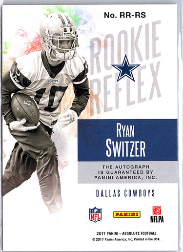 2017 Panini Absolute #RR-RS Ryan Switzer Rookie Reflex Signatures #/400
