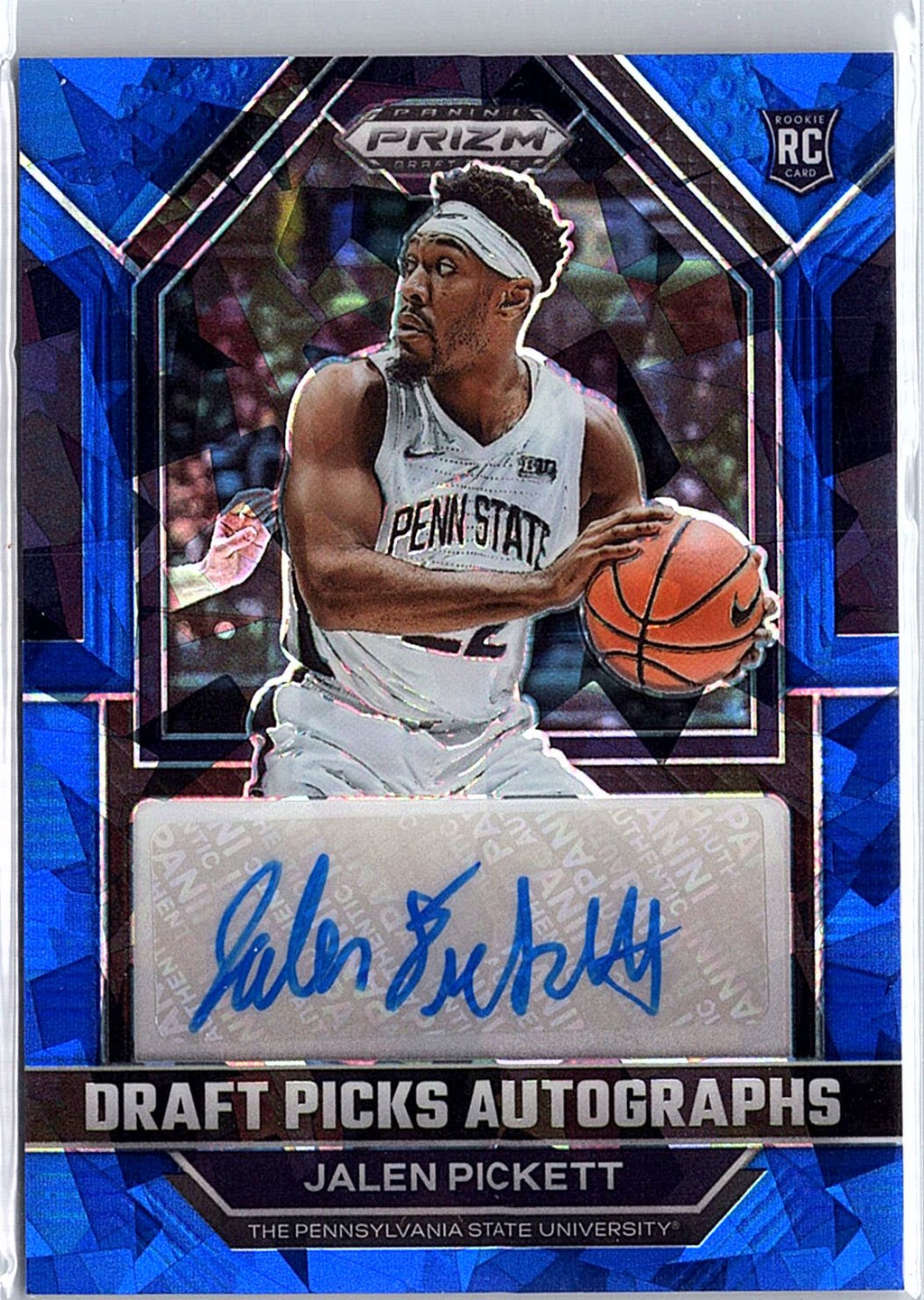 2023 Panini Prizm Draft Picks David Singleton Autographs Blue /75
