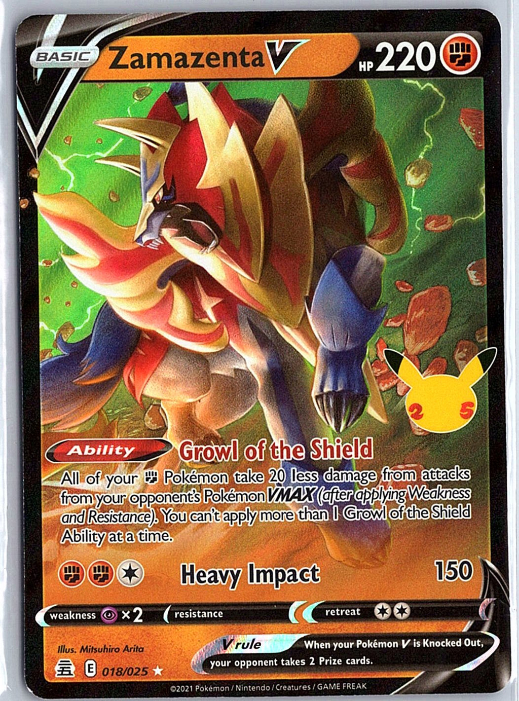 SWSH: Sword & Shield Promo Cards #SWSH015 Cinderace V
