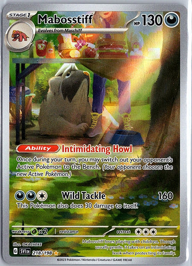 SV01: Scarlet & Violet Base Set #218/198 Mabosstiff