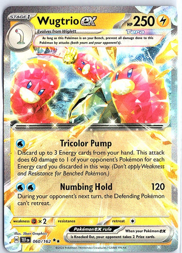 SV05: Temporal Forces #060/162 Wugtrio ex