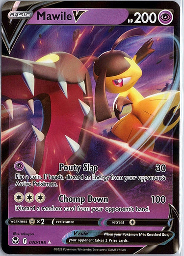 SWSH12: Silver Tempest #070/195 Mawile V