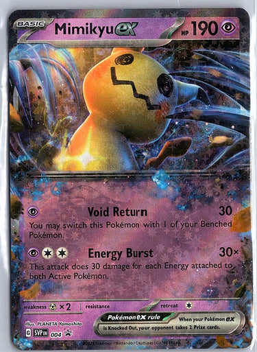 SV: Scarlet & Violet Promo Cards #004 Mimikyu ex