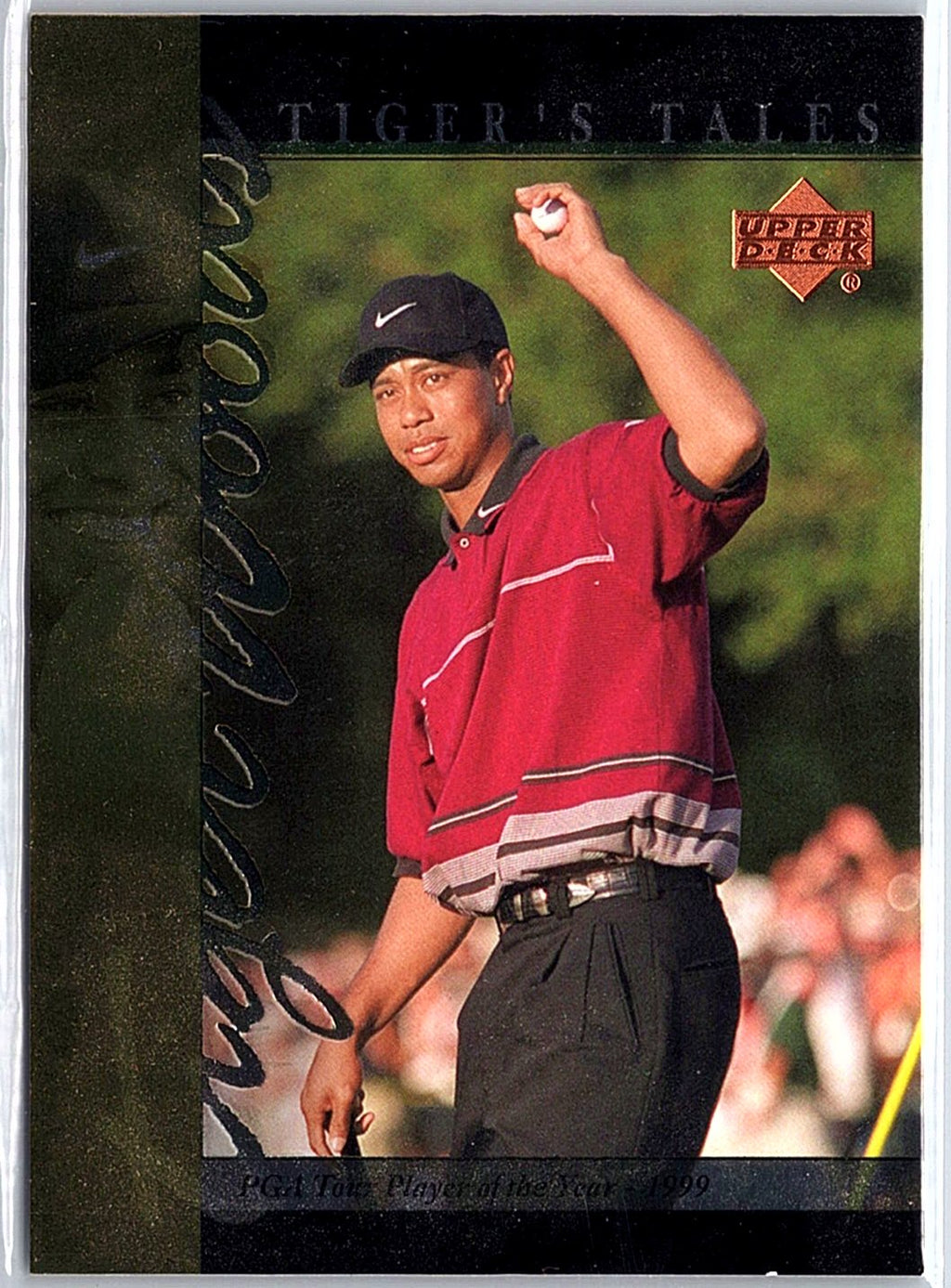 2001 Upper Deck #TT18 Tiger Woods Tiger's Tales