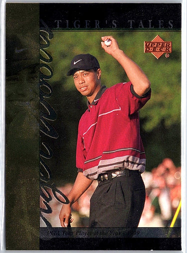 2001 Upper Deck #TT18 Tiger Woods Tiger's Tales